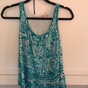 Calypso St. Barth Sequin Tank